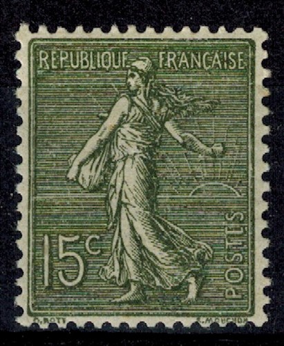 France stamp sower type roty - france, type,