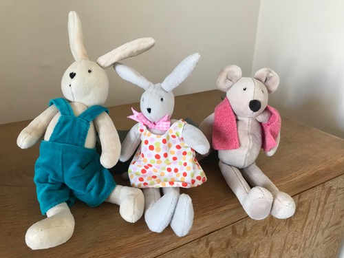Three moulin roty mouse - roty,