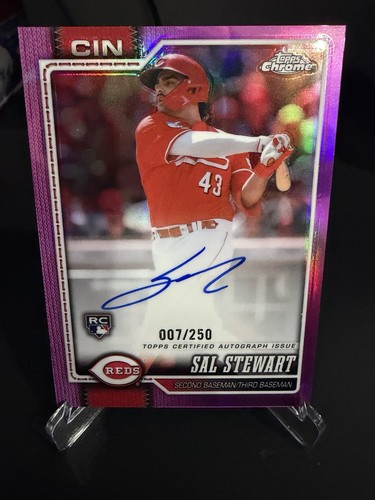 Topps chrome 2026 sal stewart - chrome,